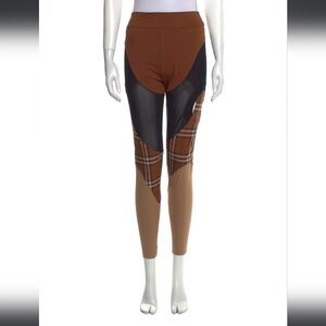 BurberryColorblock Pattern Skinny Leg PantsSize: XS